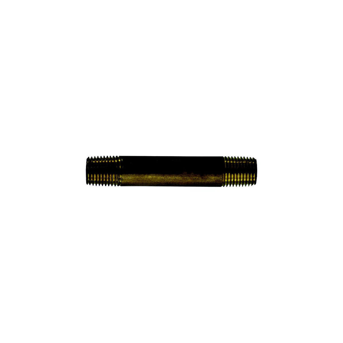 Brass Fittings Brass Fitting 40029 1/4 X 5-1/2 Red Brass Pipe Nipple - image 1