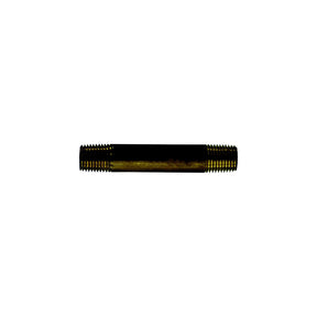Brass Fittings Brass Fitting 40029 1/4 X 5-1/2 Red Brass Pipe Nipple - image 1
