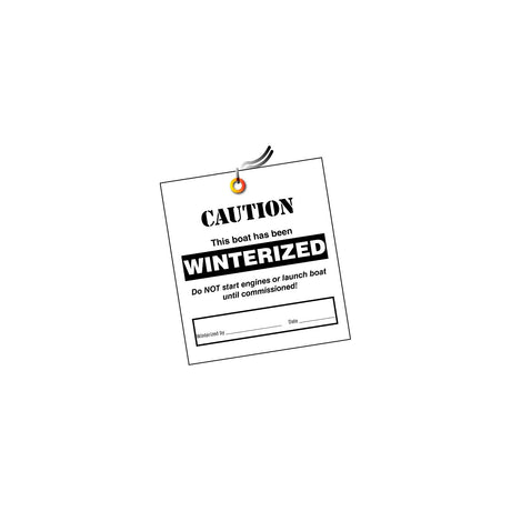 Shrinkwrap Accessories WINTERIZED TAG 50/PK - WINTERTAG - image 1
