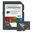 Humminbird LakeMaster® Premium Digital GPS Maps (VX Technology) - Mid-South - TX, OK, AR, LA, MS - 602005-1 - image 1
