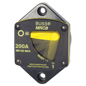 Blue Sea Systems Blue Sea 7049 200 Amp Panel Mount 187 Series Circuit Breaker
