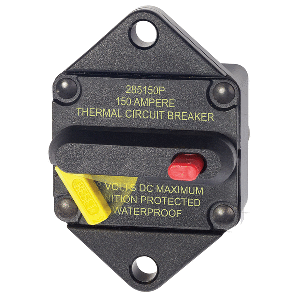 Blue Sea Systems Blue Sea 7089 150 Amp Circuit Breaker Panel Mount 285 Series