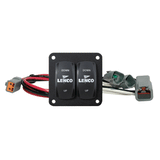 Lenco Marine Lenco Carling Double Rocker Switch Kit - 10222-211D