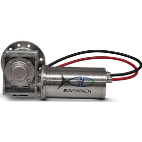 Savwinch 2008 Replacement Motor and Gearbox, Alloy Gearbox, Fits w/ 1000/1500SS Drum Anchor Winch - image 1