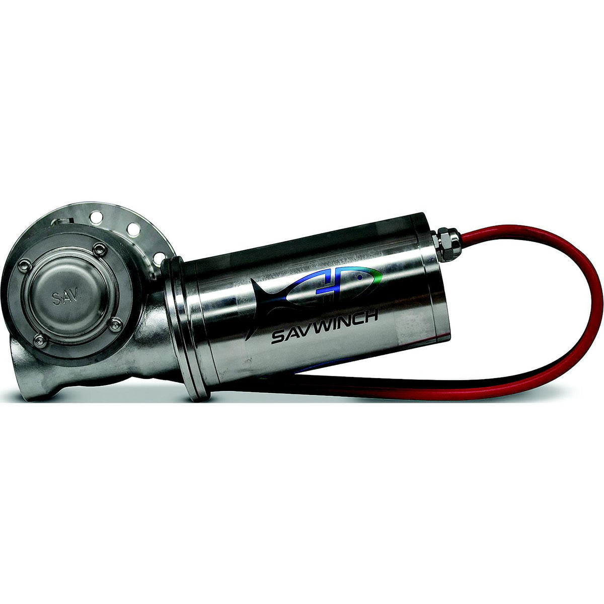 Savwinch 3016 Replacement Motor and Gearbox, Stainless Steel Gearbox, Fits w/ 2000SSS Drum Anchor Winch - image 1