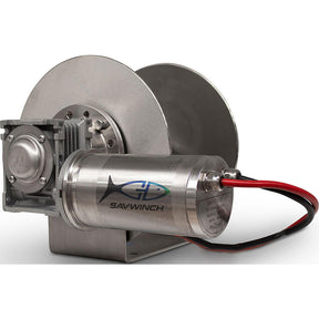 Savwinch 5012 SS Drum Anchor Winch, Rope Kit 460' of rope and chain (427' of 5/16" double-braid rope; 33' of 1/4" chain), Fits w/ 1500SS, Boats up to 26', 14.85" W x 11.8" H - image 1