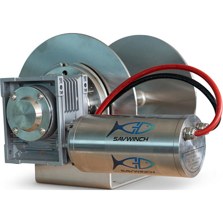 Savwinch 5018 SS Drum Anchor Winch, No Rope Kit, Fits w/ 3000SS, Boats up 46', 19.7" W x 13.03 H - image 2