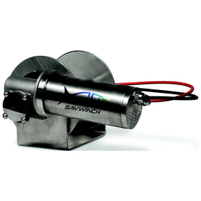 Savwinch 6003 Stainless Drum Anchor Winch, Rope Kit – 164' of rope and chain (147' of 1/5" double-braid rope; 16.4' of 1/4" chain), Fits w/ 450SSS,Boats up to 15' - image 1