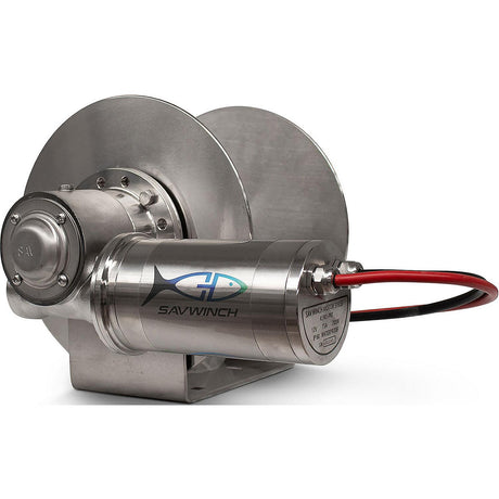 Savwinch 6012 Stainless Drum Anchor Winch, Rope Kit – 338' of rope and chain (312 ' of 5/16" double-braid rope; 26 ' of 1/4" chain), Fits w/ 1500SSS, Boats up to 26' - image 2