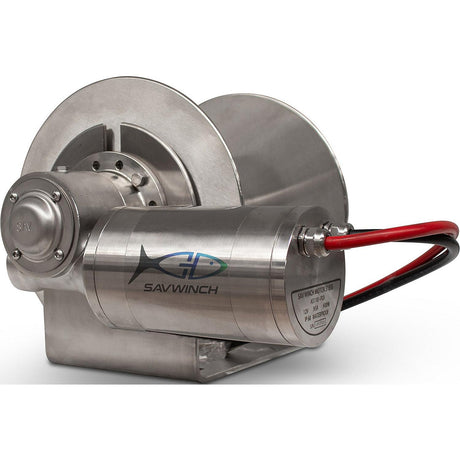 Savwinch 6016 Stainless Drum Anchor Winch, Rope Kit – 460' of rope and chain (427' of 5/16" double-braid rope; 33' of 1/4" chain), Fits w/ 2000SSS, Boats up to 33' - image 2