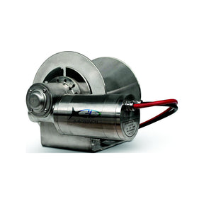 Savwinch 6016 Stainless Drum Anchor Winch, Rope Kit – 460' of rope and chain (427' of 5/16" double-braid rope; 33' of 1/4" chain), Fits w/ 2000SSS, Boats up to 33' - image 1