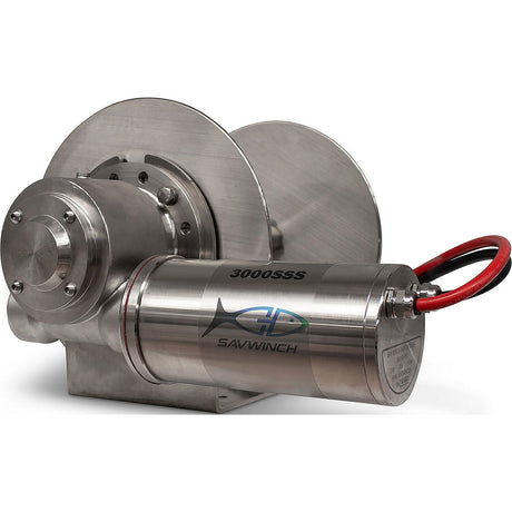 Savwinch 6018 Stainless Drum Anchor Winch, No Rope kit, Fits w/ 3000SSS, Boats up to 46' - image 2