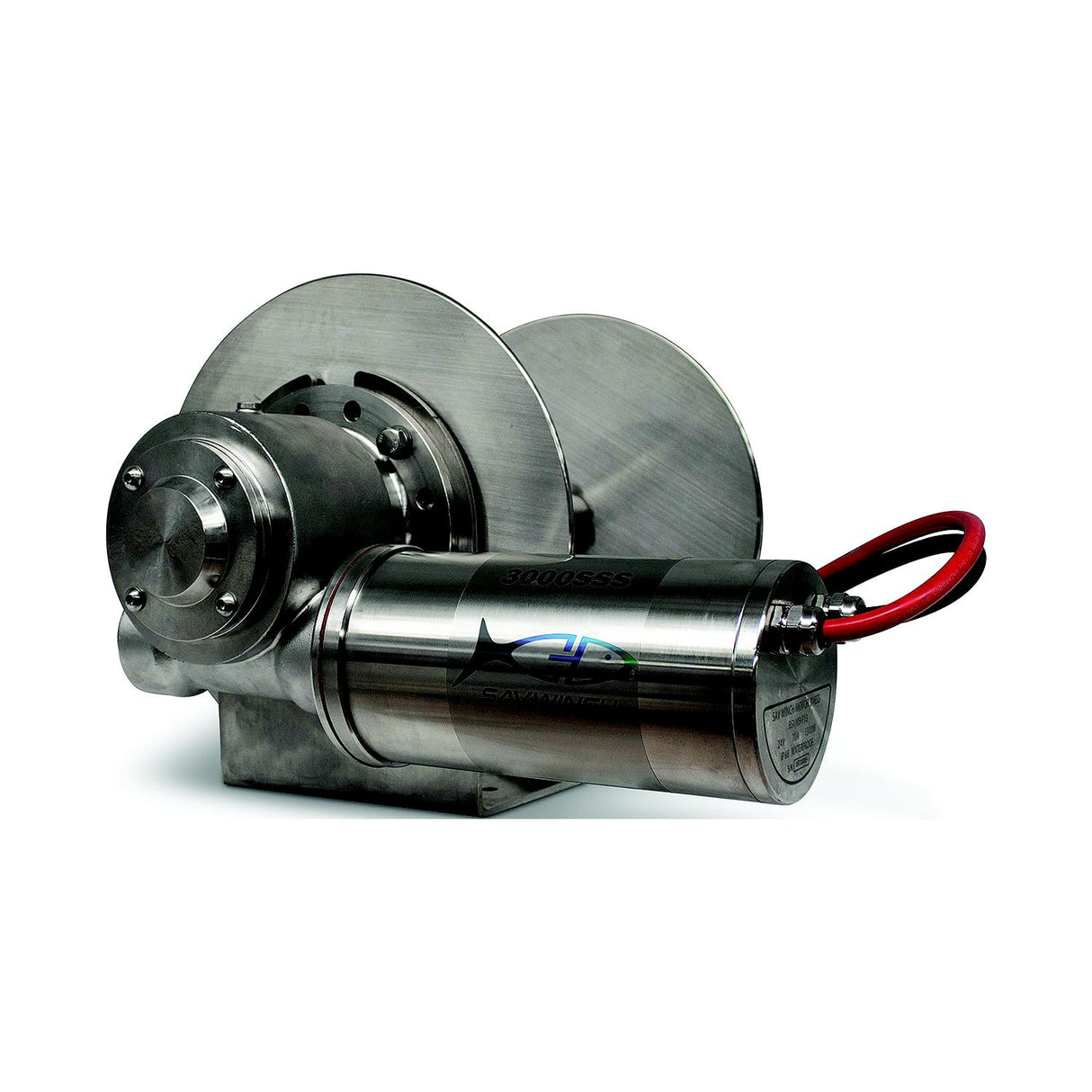 Savwinch 6018 Stainless Drum Anchor Winch, No Rope kit, Fits w/ 3000SSS, Boats up to 46' - image 1