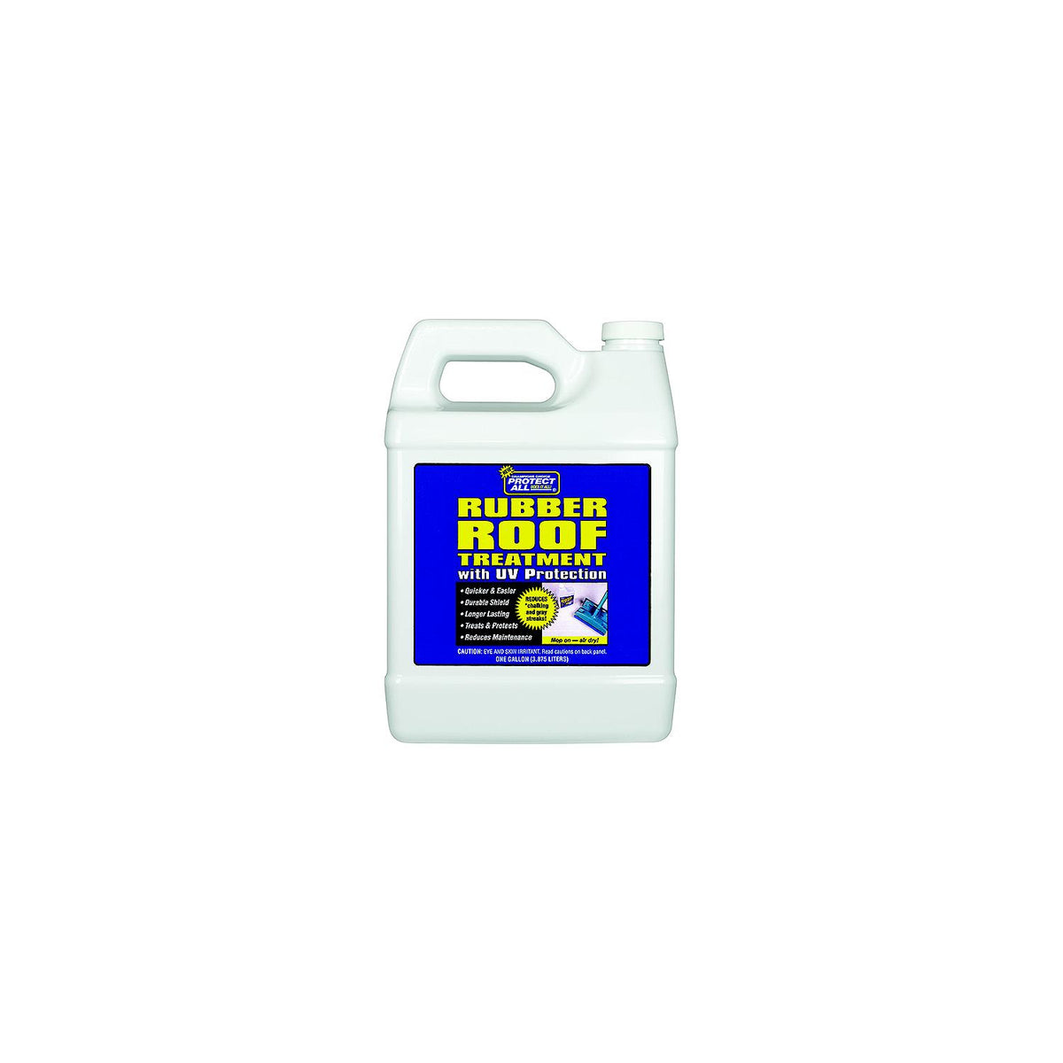 Protect All 68128 Rubber Roof Treatment With UV Blocker, Gal. - image 2