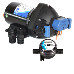 Jabsco Par-Max Shower Drain/General Purpose Pump - 3.5GPM-25psi-12VDC w/Strainer - 32601-0092