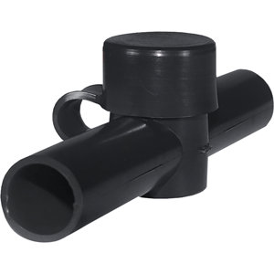 Blue Sea Systems Blue Sea 4002 Cable Cap Dual Entry - Black