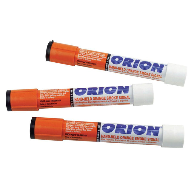 Orion Orange Smoke Handheld Signal - Commercial Use Only (Case of 6) - 913 - image 1