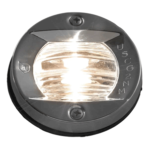 Attwood Marine Attwood Vertical, Flush Mount Transom Light - Round - 6356D7