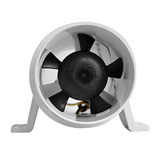 Attwood Marine Attwood Turbo 3000 Series Water-Resitant, In-Line Blower - 12V - White - 1733-4