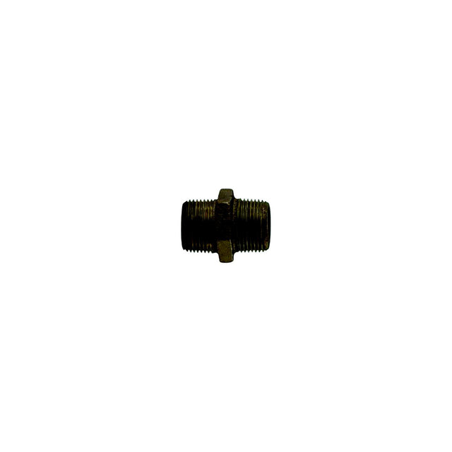 Brass Fittings 44728 Bronze Hex Nipple, 2" - image 1