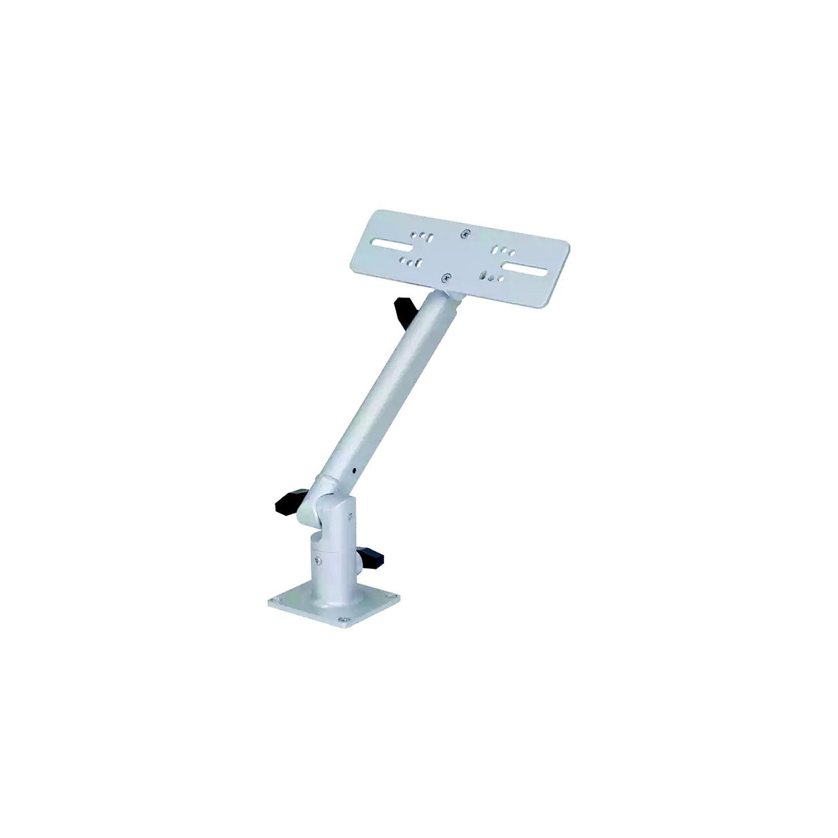 Millennium Outdoors MM00100 Single Monitor Mount Silver - MM-001-00