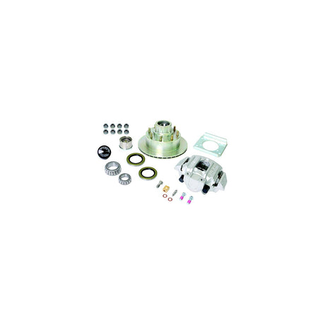 Dexter UFP Zinc+ Hub, Zinc+ Ventilated Rotor And Aluminum Caliper Kit - K71-806-05 - official Dexter product image 3