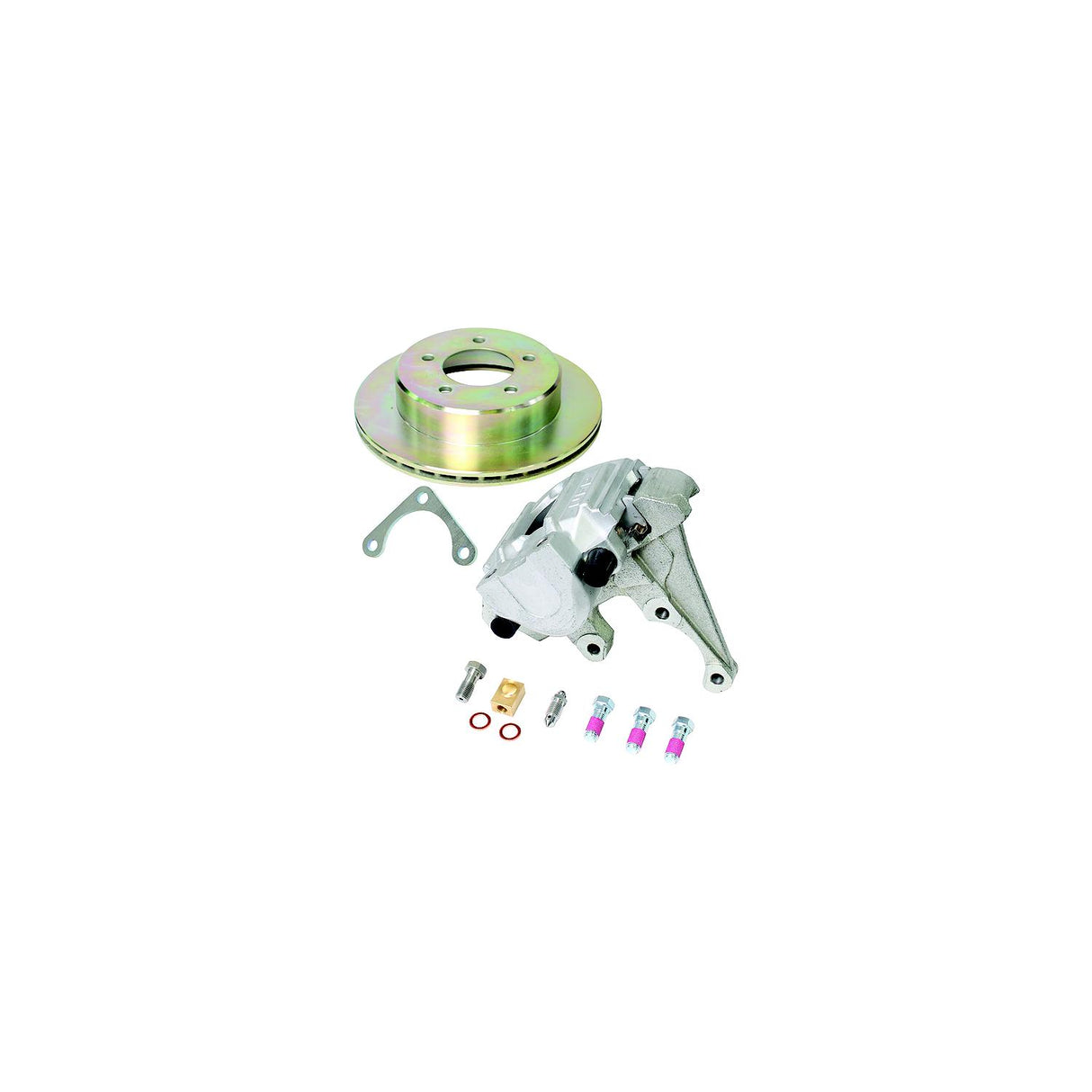 Dexter UFP Zinc+ Ventilated Rotor With Aluminum Caliper Kit - K71-810-00
