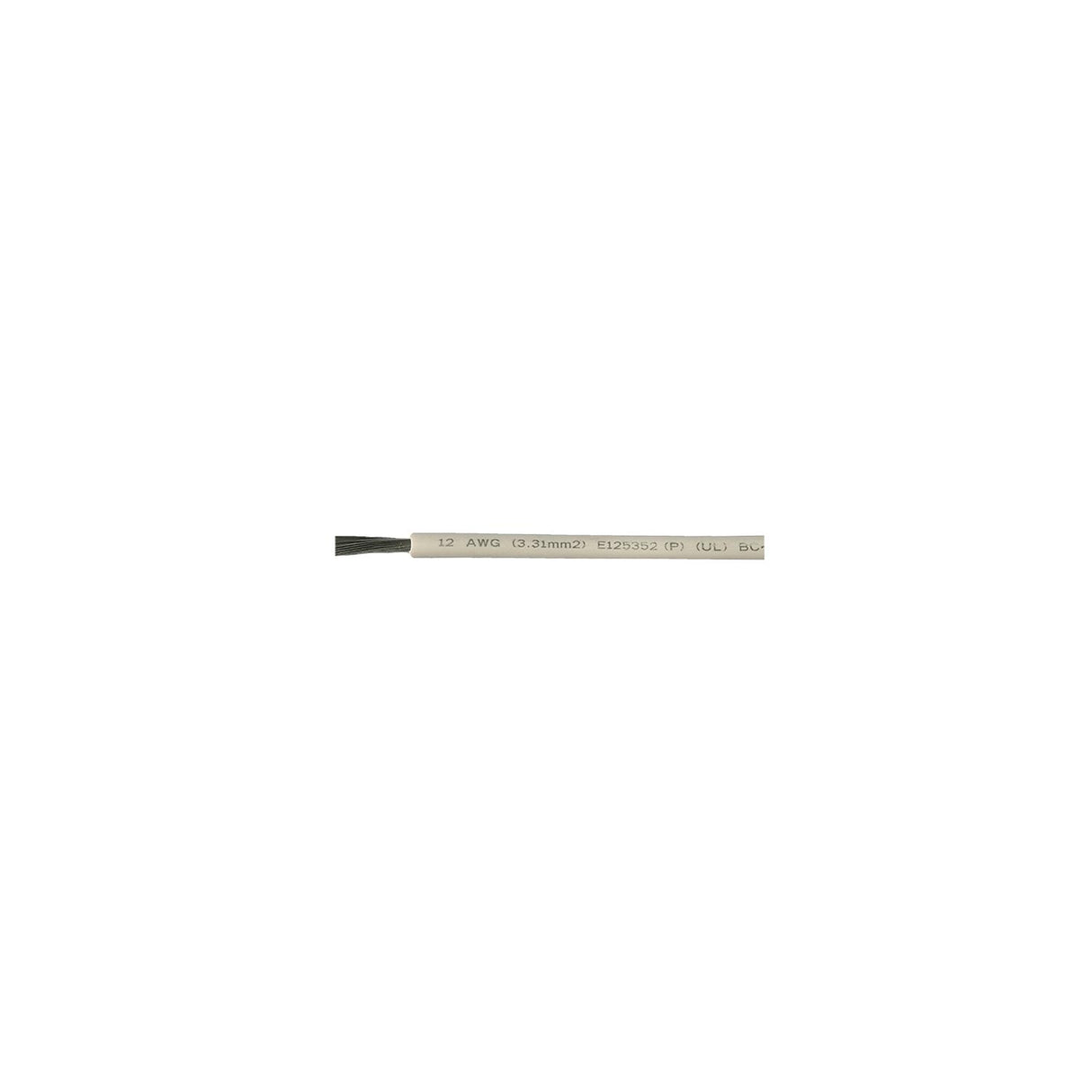 Cobra Wire and Cable Cobra Wire A1016T05100FT Primary Tinned Copper Wire, 16 AWG, 100', White - A1016T05100FT