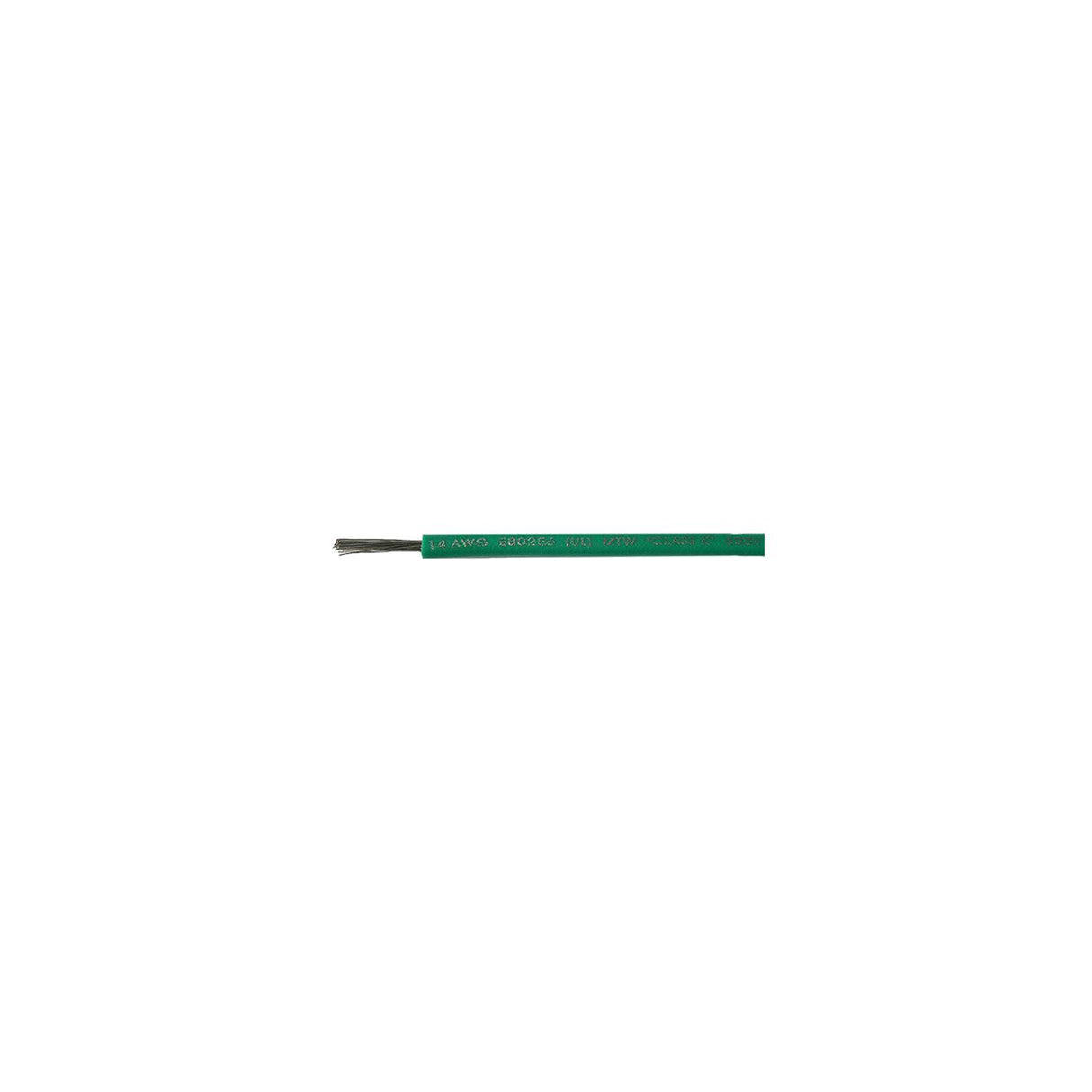 Cobra Wire and Cable Cobra Wire A1014T03100FT Primary Tinned Copper Wire, 14 AWG, 100', Green - A1014T03100FT