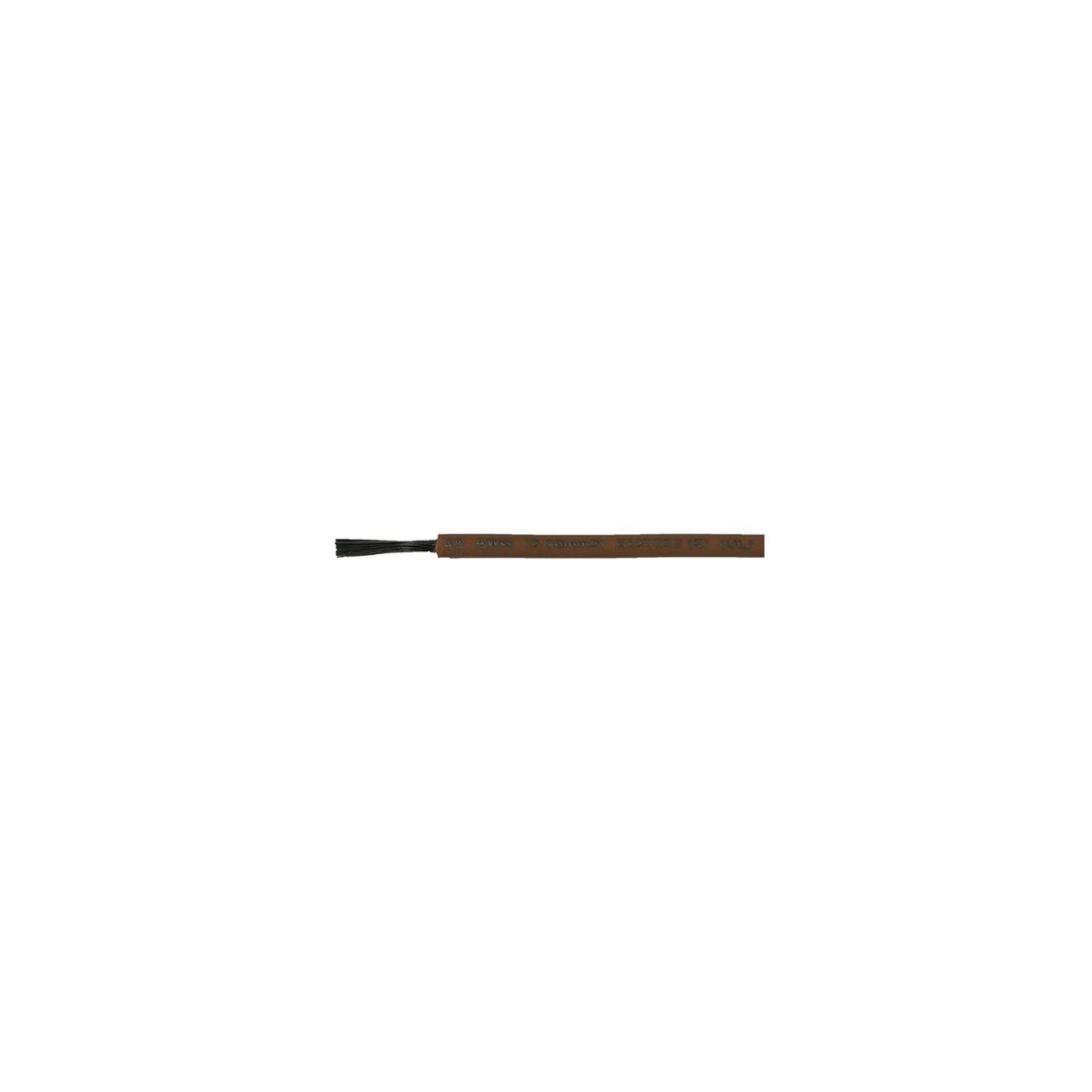 Cobra Wire and Cable Cobra Wire A1014T06100FT Primary Tinned Copper Wire, 14 AWG, 100', Brown - A1014T06100FT