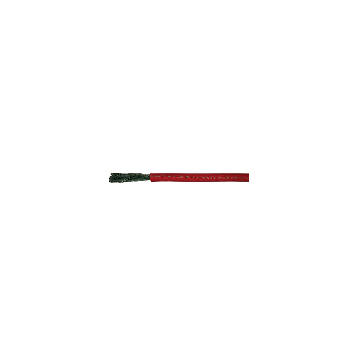 Cobra Wire and Cable Cobra Wire A2004T01050FT Tinned Copper Battery Cable, 4 AWG, 50', Red - A2004T01050FT