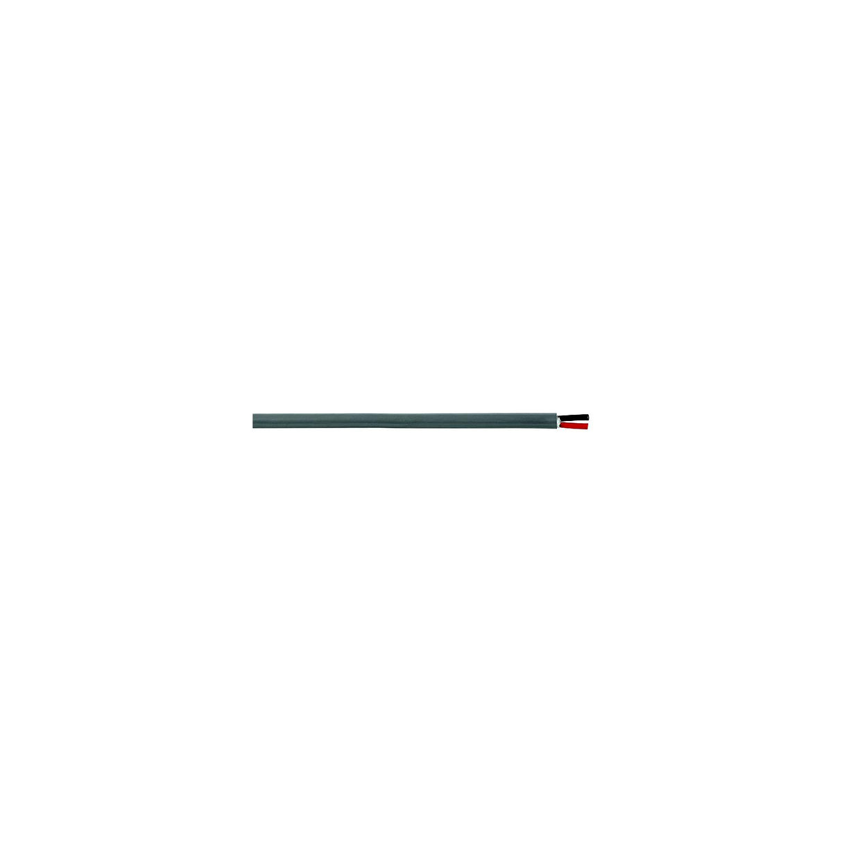 Cobra Wire and Cable Cobra Wire B7G14T21100FT Tinned Copper Flat Duplex Wire, 14/2, 100', Gray - B7G14T21100FT