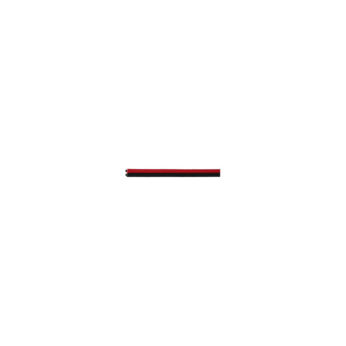 Cobra Wire and Cable Cobra Wire B8018T21100FT Tinned Copper Bonded Ribbon Cable, 18 Gauge, 2-wire, 100', Black/Red - B8018T21100FT - official Cobra Wire and Cable product image 3