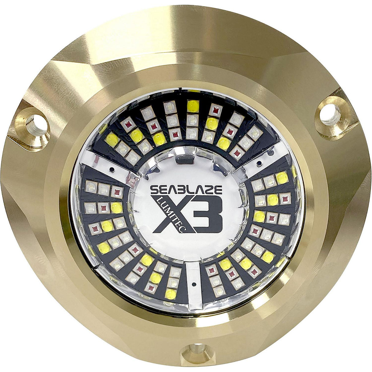 Lumitec 101945 SeaBlazeX3, Bronze, White/Blue, 10-30vDC, 8,000 Lumens - image 3