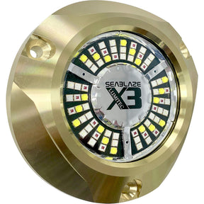 Lumitec 101946 SeaBlazeX3, Bronze, Spectrum, 10-30vDC, 8,000 Lumens - image 1