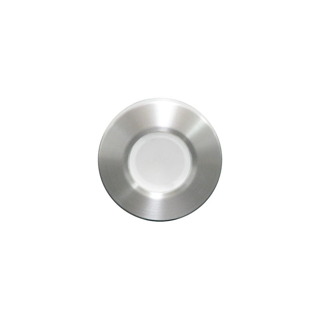 Lumitec Orbit Flush Mount LED Down Light - White/Red/Blue/Purple, Brushed, MPN 112500