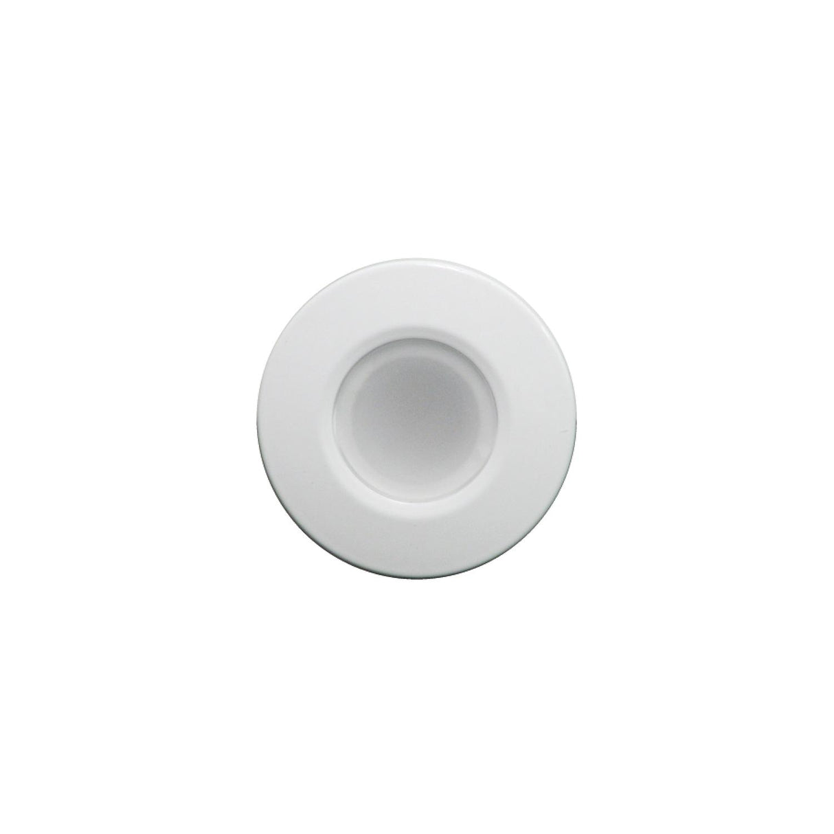 Lumitec Orbit Flush Mount Down Light, White Bezel, White/Blue/Red/Purple Light - 112520