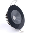 Lumitec 117159 Illusion Flush Mount LED Down Light, Black, Dimming - image 1