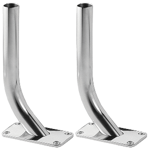 TACO Marine TACO Striker Bases Gunnel Mount f/1-⅛" Poles - F16-0212-F