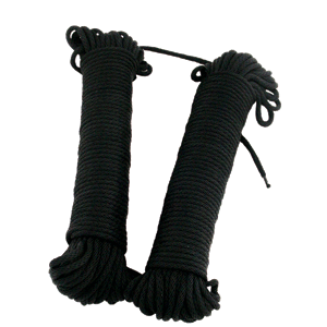 TACO Marine TACO Black Dacron Outrigger Line - 100' - Black - COK-0008B-1
