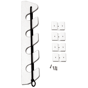 TACO Marine TACO 4-Rod Poly Bungee Rod Holder Rack - White - P03-134W