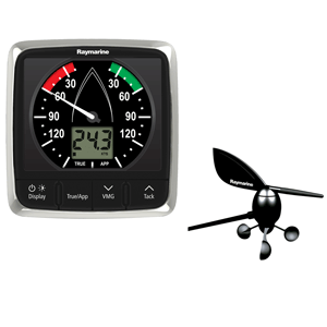 Raymarine i60 Wind Display System w/Masthead Wind Vane Transducer - E70150