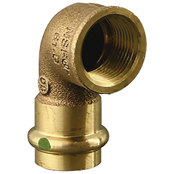 Viega ProPress 90° Elbow - Zero Lead (1/2” x 1/2”) - 79525 - image 1