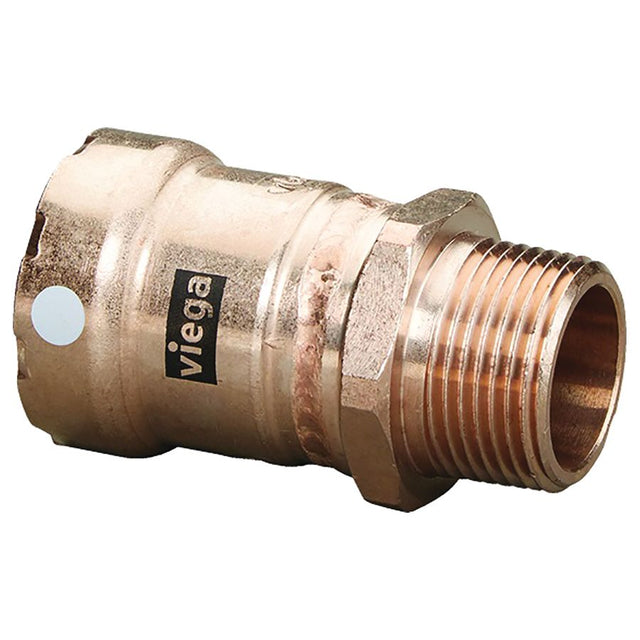 Viega MegaPress Adapter - Male Pipe Thread (1/2”) - 88320 - image 1