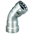 Viega MegaPress Stainless 316 45° Elbow (1-1/2”) - 91775 - image 1