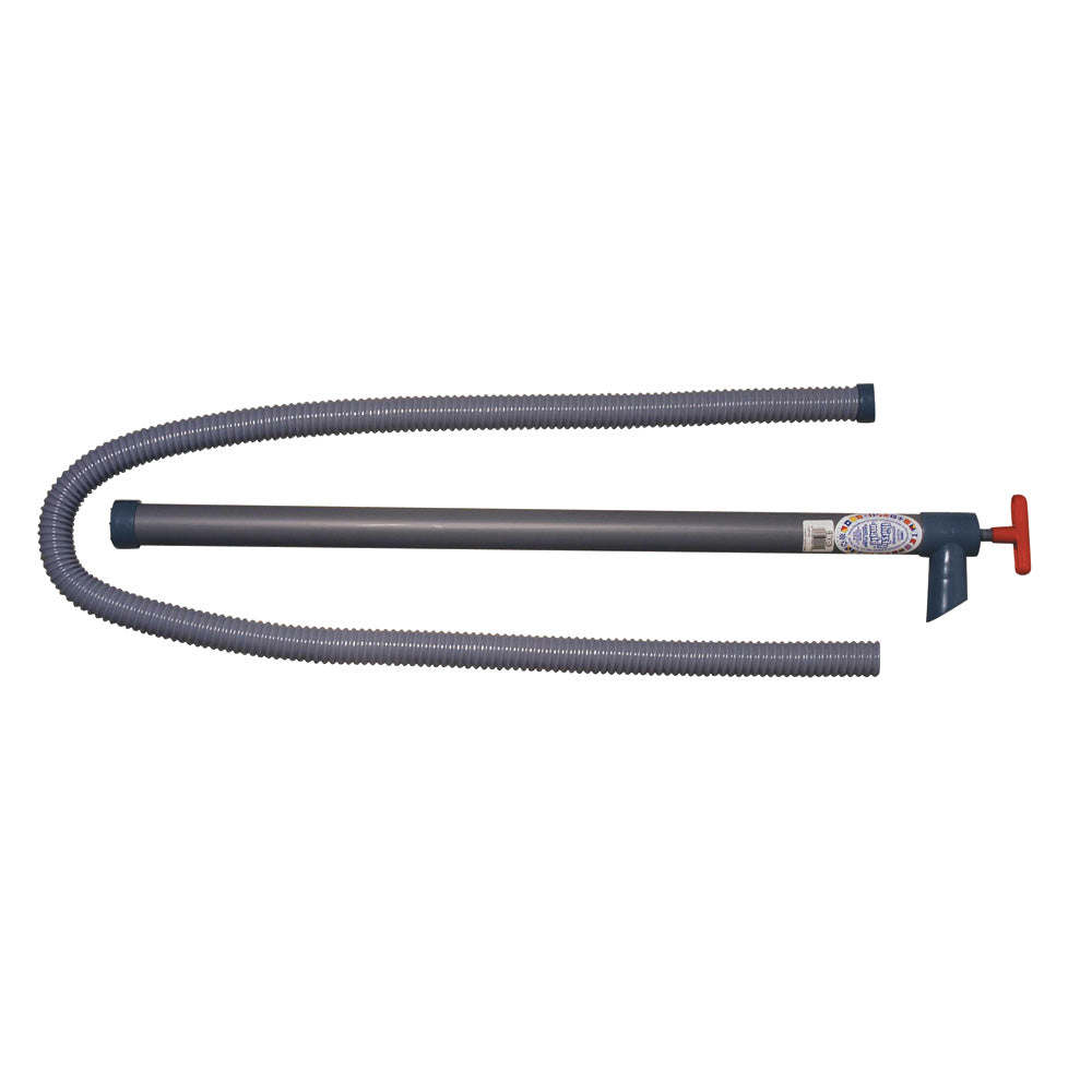 Bomba Beckson Thirsty-Mate de 36" con manguera flexible reforzada de 9' [136PF9]