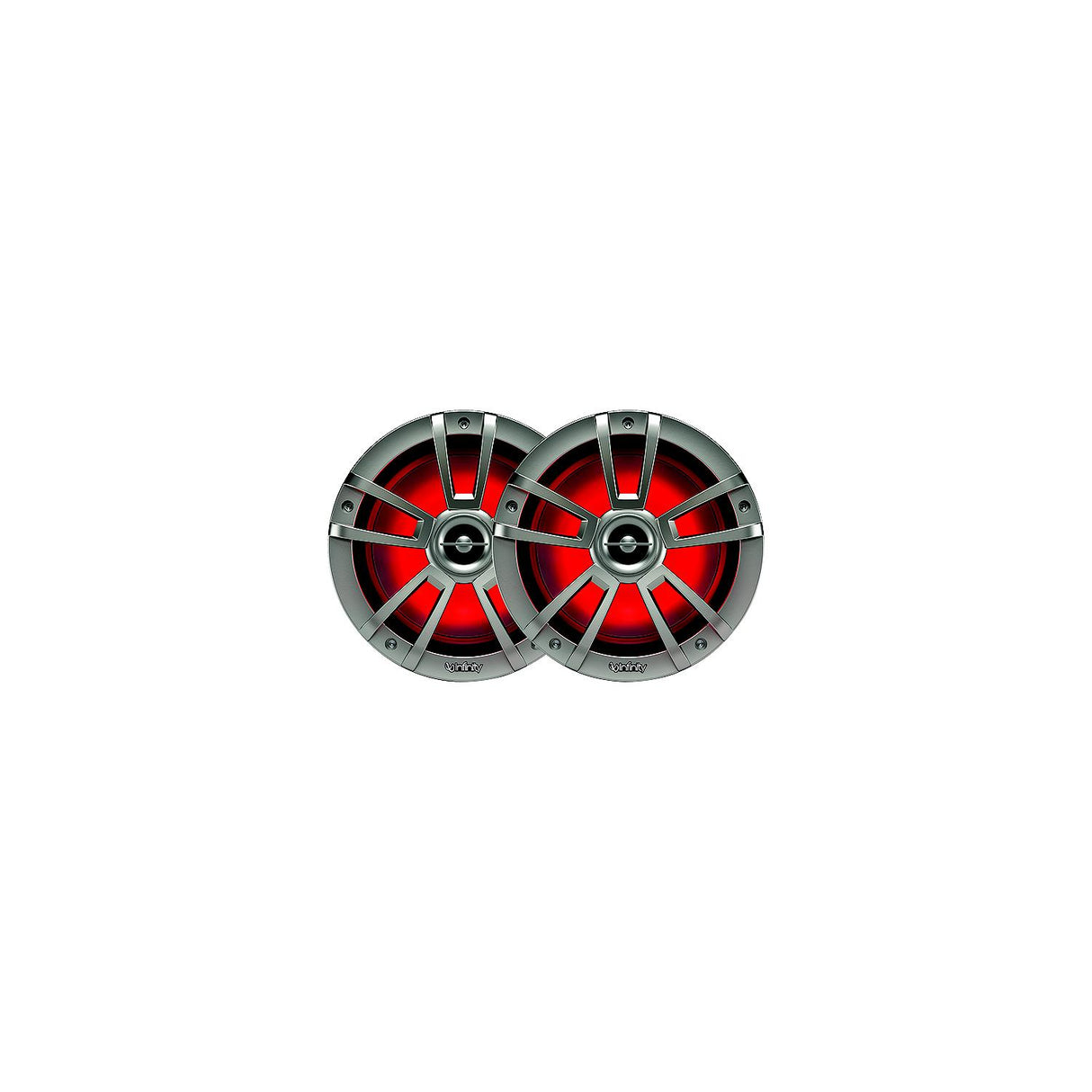 Infinity 622MLT Coaxial Marine Speakers, 6-1/2" Titanium, 1 pr. - INF622MLT