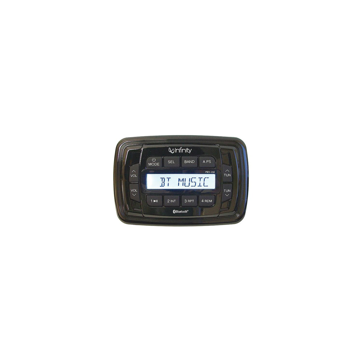 Infinity INFPRV250 AM/FM/USB Bluetooth Multimedia Waterproof Marine Stereo - INF-PRV250