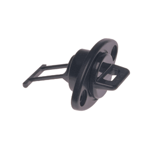 Beckson Marine Beckson 1" Drain Plug Screw Type w/Gasket - Black - DP10-B