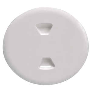 Beckson Marine Beckson 5" Twist-Out Deck Plate - White - DP50-W